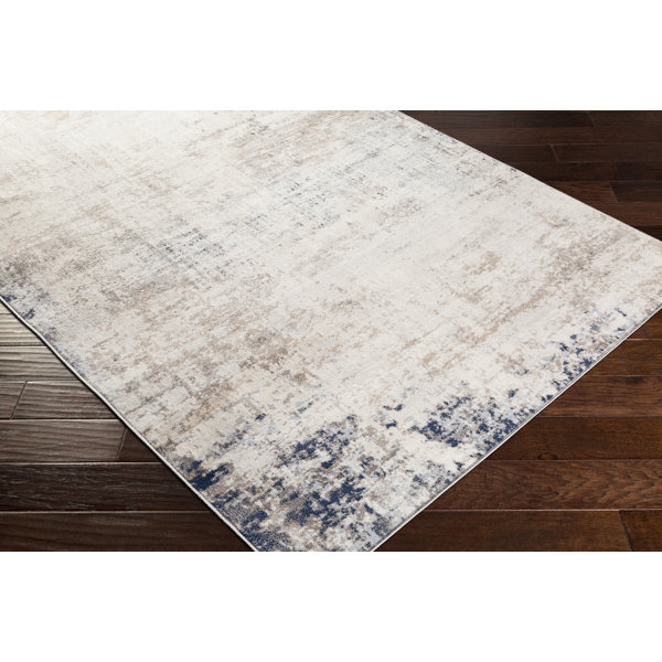 Trent Austin Design® Jemison Performance Blue/Ivory Rug & Reviews Wayfair